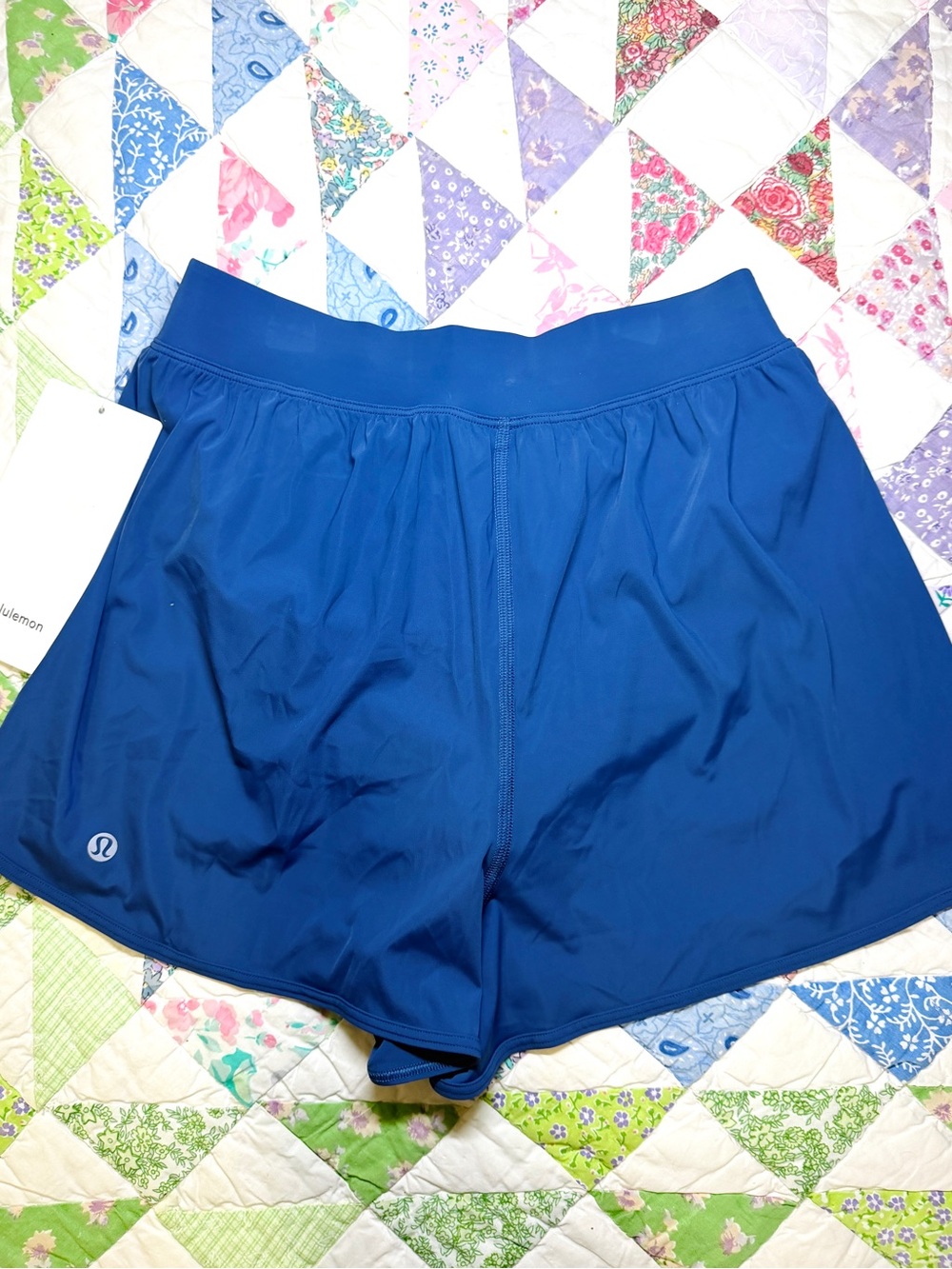 Lululemon Sleek High-Rise Short 2" in Blue Twill - Size XXS (Size 2) NWT - Picture 6 of 8
